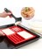 Kalp Tarzı Silikon Waffle Kalıp Makinesi Yapışmaz Waffle Kalıp Mutfak Bakeware Kek Kalıp Makineleri Fırın Için Yüksek Sıcaklık Pişirme Seti (Yurt Dışından) 3