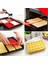 Kalp Tarzı Silikon Waffle Kalıp Makinesi Yapışmaz Waffle Kalıp Mutfak Bakeware Kek Kalıp Makineleri Fırın Için Yüksek Sıcaklık Pişirme Seti (Yurt Dışından) 4