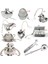 No.4 Tarzı Çok Stil Çay Süzgeç Demlik Paslanmaz Çelik Çay Kaşığı Mutfak Gadget Infusor De Chá Için Filtre (Yurt Dışından) 4