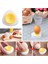 Beyaz Stil 1 Adet Haşlanmış Yumurta Delici Delik Ayırıcı Aracı Yumurta Delici Sert Haşlanmış Yumurtalar Için Yumurta Prickers Yumurta Ayırıcı Aracı Sıcak Yumurta Şekli Gadget'ı (Yurt Dışından) 2