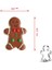 C-6 Stili Noel Karikatür Bisküvi Kalıbı Çerez Kesici 3D Bisküvi Kalıbı Abs Plastik Pişirme Kalıbı Çerez Dekorasyon Araçları Mutfak Aletleri (Yurt Dışından) 1