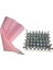 Pembe Tarzı Lk Çiçek Aracı Fondan Pişirme Pasta Torbası Nozul Seti Paslanmaz Çelik Dondurma Krem Ipuçları Yeniden Kullanılabilir Mutfak Dıy Kek Dekorasyon (Yurt Dışından) 1