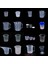 500ML 1 Adet Stil 1- ml Plastik Dereceli Ölçü Kabı Sıvı Kabı Epoksi Relicone Yapma Aleti Şeffaf Karıştırma Kabı (Yurt Dışından) 5