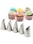 5 Adet Tarzı Gül Yaprağı Metal Krem Ipuçları Pasta Süsleme Aletleri Çelik Buzlanma G Nozullar Kek Krema Süsleme Cupcake Pasta Aleti (Yurt Dışından) 2