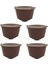 5 Adet Kahverengi Tarzı Nespresso Of Kapsül Nestle Dolce Gusto Kapsül Yeniden Kullanılabilir Kahve Filtresi Kapsül Makinesi Barista Kahve Aksesuarları (Yurt Dışından) 1