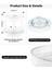 360° Dönen Saklama Tepsisi, 2 Katlı Lazy Susan Banyo Düzenleyici (Yurt Dışından) 2