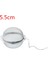 5.5cm Tarzı Paslanmaz Çelik Çay Demlik Tepsisi Baharat Çay Süzgeci Bitki Filtresi Çay Ekipmanları Mutfak Araçları Çay Demlik Çay Süzgeci - (Yurt Dışından) 1
