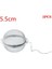 2 Adet 5.5cm Tarzı 2 Parça Paslanmaz Çelik Çay Süzgeci Çaydanlık Tepsi Baharat Çay Süzgeci Bitki Filtresi Çay Seti Aksesuarları Çay Demlik Çay Süzgeci Teaware (Yurt Dışından) 1
