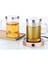 1 Adet Tarzı 450ML Demlikli Cam Çay Bardağı Çay Süzgeci Çay Süzgeci Isıya Dayanıklı Çiçek Çay Bardağı Çay Severler Için Mükemmel Hediye Mutfak Aksesuarları (Yurt Dışından) 2