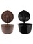 Siyah Stil 3 Parça Tüm Nescafe Dolce Gusto Modelleri Için Yeniden Kullanılabilir Kahve Kapsülü Yumuşak Tatlı Aroma - Dolgu Filtreleri Sepeti Pod Süzgeç (Yurt Dışından) 3