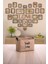 Jüt Simple Living Baskılı Küçük Boy 2'li Düzenleyici Saklama Sepeti Set 15X25X18 3