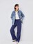 Kadın Denim Ceket Indigo 1