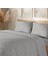 Organik Pamuk Akfil Nevresim Takımı Tek Kişilik 160 x 220 cm Gri 1
