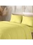 Organik Pamuk Akfil Nevresim Takımı Tek Kişilik 160 x 220 cm Sarı 1