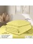 Organik Pamuk Akfil Nevresim Takımı Tek Kişilik 160 x 220 cm Sarı 5