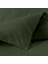 Organik Pamuk Akfil Nevresim Takımı Tek Kişilik 160X220 cm Koyu Yeşil 3