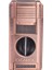 3 Torch Pürmüz Dahili V Kesici & Delicili Bronz Metal Puro Çakmağı 1