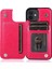 IPhone 12 Için Cüzdan Durumda Çift Manyetik Toka Kart Yuvaları ile Kickstand (Yurt Dışından) 5