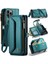 Iphone 12 /12 Pro Için Crossbody Durumda Rfid Engelleme Fermuar Faturaları Yuvası Kılıf (Yurt Dışından) 1