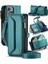 Iphone 14 Için Crossbody Durumda Kart Tutucu Kılıf Cüzdan Fermuar Faturaları Yuvası Için (Yurt Dışından) 1