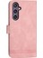 Samsung Galaxy S24 Manyetik Kapatma Kart Yuvaları Bileklik Için Flip Case (Yurt Dışından) 4