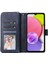 El Kayışı ile Samsung Galaxy A03S Için Kılıf Kapak Çevirin Kart Tutucu Cüzdan (Yurt Dışından) 5