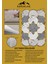 Kaymaz Taban Yıkanabilir Dijital Baskı Dekoratif Modern Desenli Elegance Serisi Lazer Kesim Dot Taban Halı ELG66 2