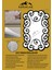 Kaymaz Taban Yıkanabilir Dijital Baskı Dekoratif Modern Desenli Elegance Serisi Lazer Kesim Dot Taban Halı ELG52 2