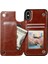 Kart Tutucu Kickstand Çift Manyetik ile IPhone Xs Max Için Cüzdan Kılıf (Yurt Dışından) 5