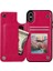 Kart Tutucu Kickstand Çift Manyetik ile IPhone Xs Max Için Cüzdan Kılıf (Yurt Dışından) 5