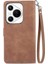 Huawei Pura 70 Flip Fermuar Tarzı Çoklu Kart Yuvası Cüzdan Için Flip Case (Yurt Dışından) 5