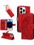 Kredi Kartı Yuvası ile IPhone 14 Pro Için Flip Case Ayrılabilir El Kayışı (Yurt Dışından) 1
