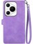 Huawei Pura 70 Flip Fermuar Tarzı Çoklu Kart Yuvası Cüzdan Için Flip Case (Yurt Dışından) 5