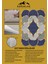 Kaymaz Taban Yıkanabilir Dijital Baskı Dekoratif Modern Desenli Elegance Serisi Lazer Kesim Dot Taban Halı ELG63 2