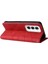 Kart Yuvası Standı Rengi ile Oppo Oppo 12 5g Deri Cüzdan Için Flip Case (Yurt Dışından) 3