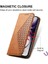 Oppo Oppo 12 5g Günlük Kullanım Için Flip Case Standı Cüzdan Eşkenar Dörtgen Şekli El (Yurt Dışından) 4