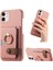 IPhone 12 Mini Kart Yuvaları Premium Dokulu Deri Halka Standı (Yurt Dışından) 1