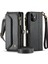 Iphone 12 Için Crossbody Durumda Mini Rfid Engelleme Durumda Cüzdan Cüzdan Durumda (Yurt Dışından) 4