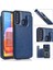 Samsung Galaxy A20S Pu Deri Kickstand Kart Yuvaları Çift Için Cüzdan Kılıf (Yurt Dışından) 1