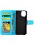 IPhone 12 Için Flip Case Pro Max Darbeye Pu Deri Manyetik Kapatma (Yurt Dışından) 3