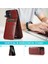IPhone 12 Manyetik Toka Kickstand Premium Deri ile Uyumlu (Yurt Dışından) 4