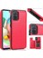 Kart Tutucu Kickstand Çift ile Samsung Galaxy A71 4g Için Cüzdan Kılıf (Yurt Dışından) 1