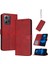 Xiaomi Redmi Not 12 Için Flip Case Kart Pu ile 4g Kickstand Saf Renk (Yurt Dışından) 1