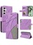 Samsung Galaxy S24 Fe Flip Için Flip Case Folio Kitap Dikiş Renk ile (Yurt Dışından) 1