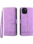 IPhone 15 Için Flip Case Artı Manyetik Kapatma Nakit Cep Premium Kart (Yurt Dışından) 5