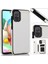 Kart Tutucu Kickstand Çift ile Samsung Galaxy A71 4g Için Cüzdan Kılıf (Yurt Dışından) 1