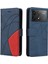 Xiaomi Poco F6 Pro Dikiş Renk Flip Folio Kitap Kickstand Için Flip Case (Yurt Dışından) 1