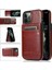 Kredi ile IPhone 13 Pro Premium Deri Çanta Cüzdan ile Uyumlu (Yurt Dışından) 1