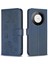Huawei Mate 60 Pro Için Flip Case Artı Çok Renkli Yonca Çiçek Cüzdan Pu (Yurt Dışından) 3