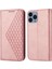 IPhone 12 Cüzdan Günlük Kullanım Için Flip Case El Kayışı Standı Eşkenar Dörtgen Şekli (Yurt Dışından) 2